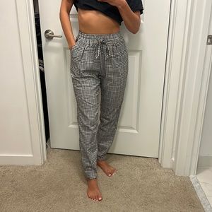 E-Lady XS black and white high waisted pants